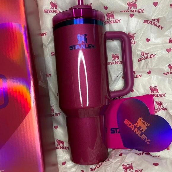 STANLEY Limited Edition Berry Truffle 40 OZ BNWT - Picture 3 of 4